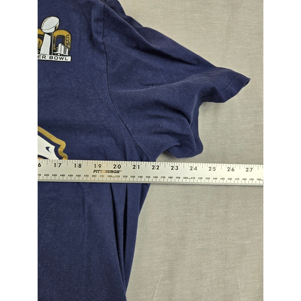 Nike Denver Broncos Super Bowl 50 Champions Roster T-Shirt Mens XL Navy Blue - Picture 4 of 10